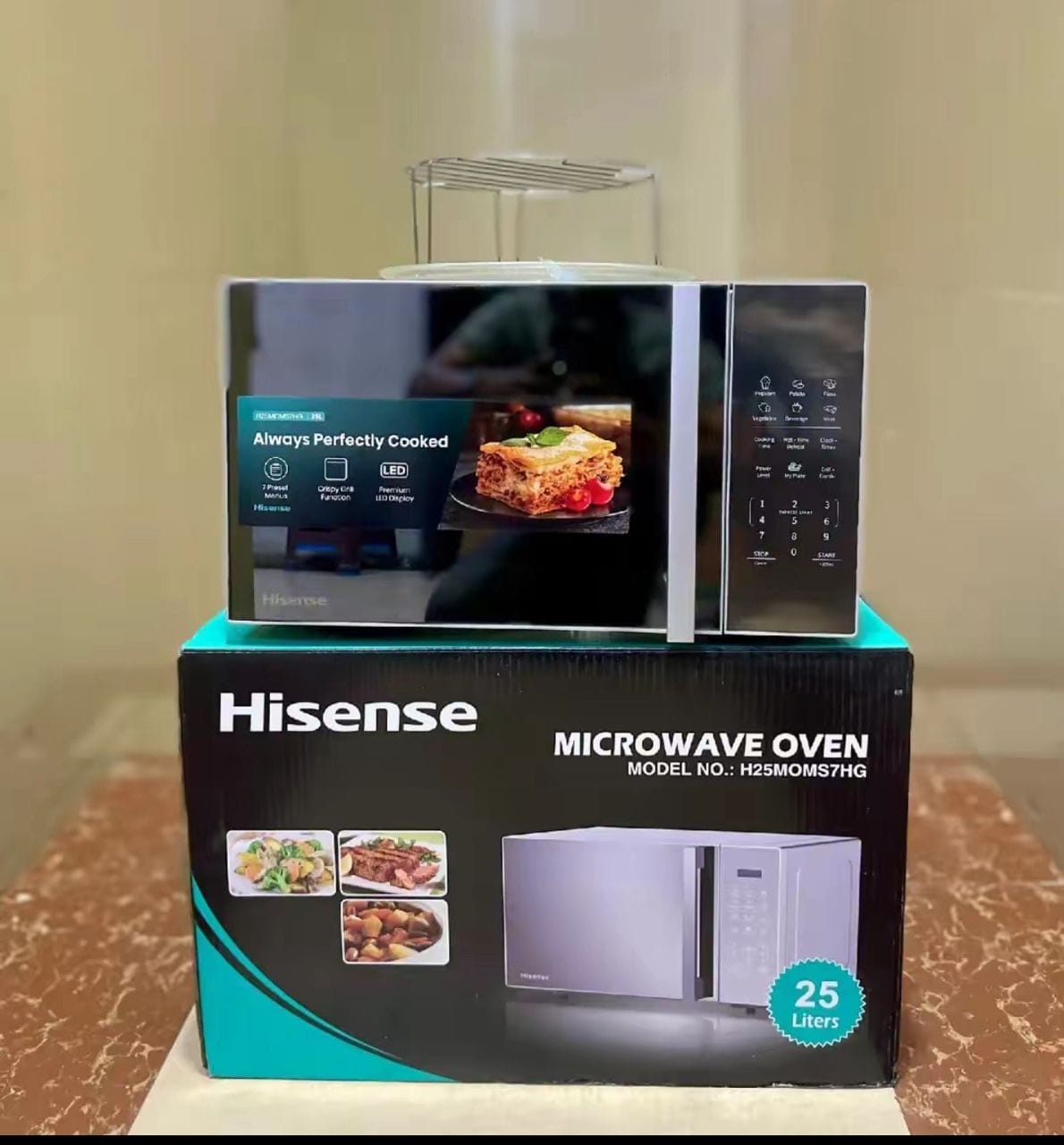 Hisense microwave oven at Runda Technologies